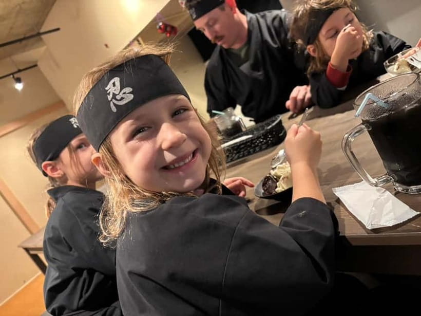 Osaka: Ninja Experience Cafe in Dotonbori - Shuriken, blowgun, and katana training