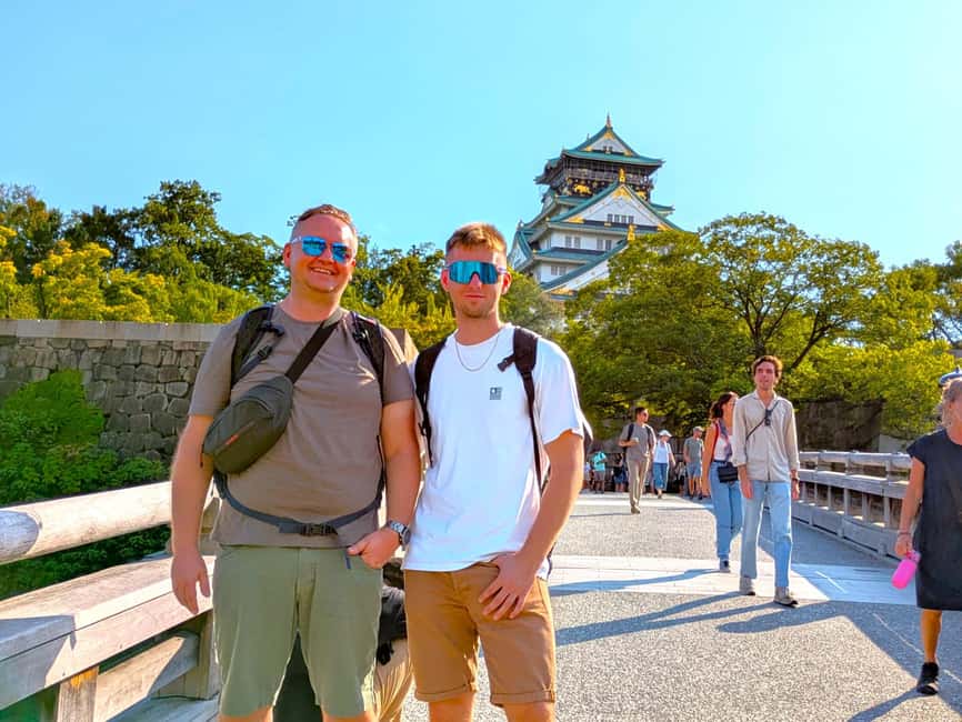 Osaka: Osaka Castle & Historical Museum Guided Tour - Walking from the museum to Osaka Castle