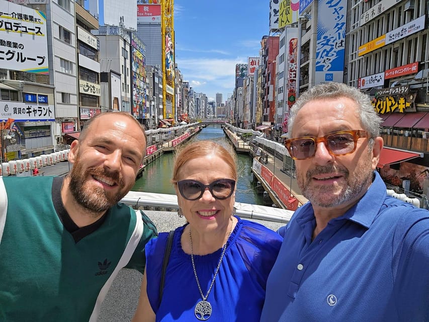 Osaka: Private 4/5/6h Tour For Cruise Ship Passengers - Dotonbori, running man, and Osaka’s street energy