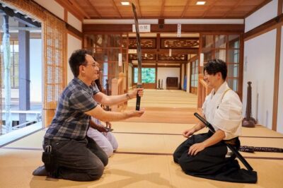 Private Samurai Experience – Train with Sword Master