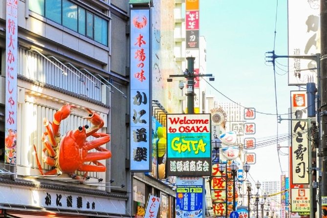 Osaka Private Tour by Public Transportation - Dotonbori: Osaka’s famous canal and neon front door