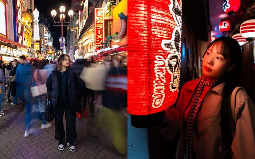 Osaka: Private Vibrant Nighttime Photoshoot (Dotonbori) - The photo package and delivery timing