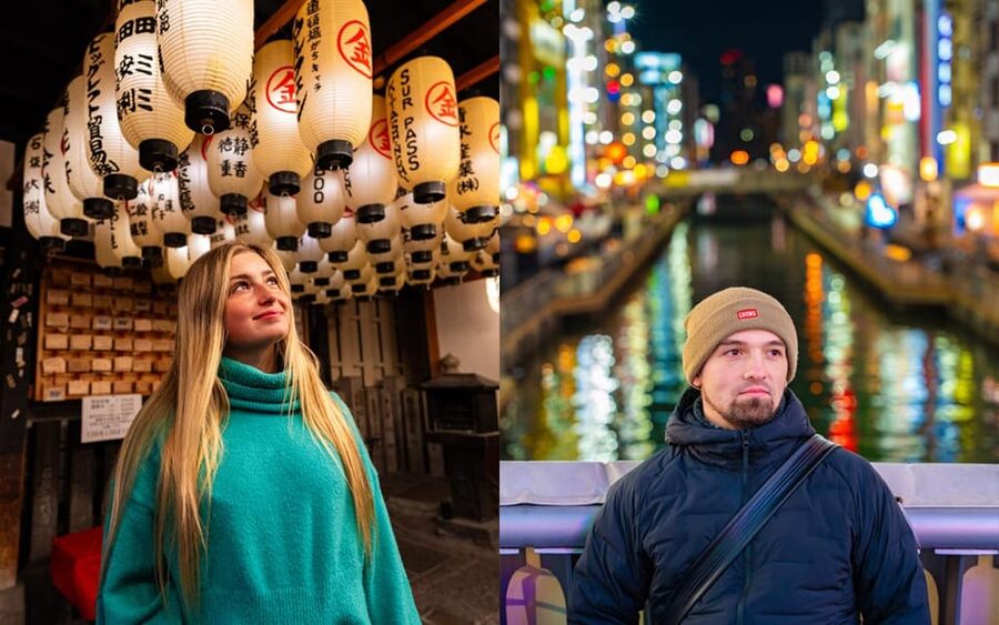 Osaka: Private Vibrant Nighttime Photoshoot (Dotonbori) - Is $109 good value?
