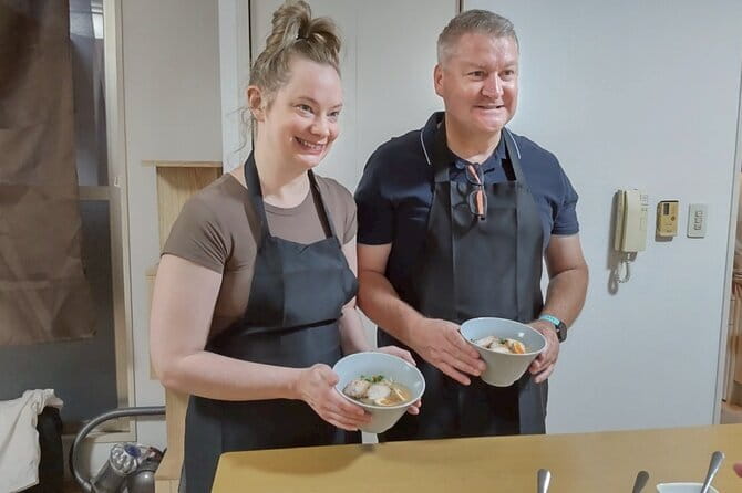 Osaka Ramen Cooking Class "Learn here and make it at home" - Key Points
