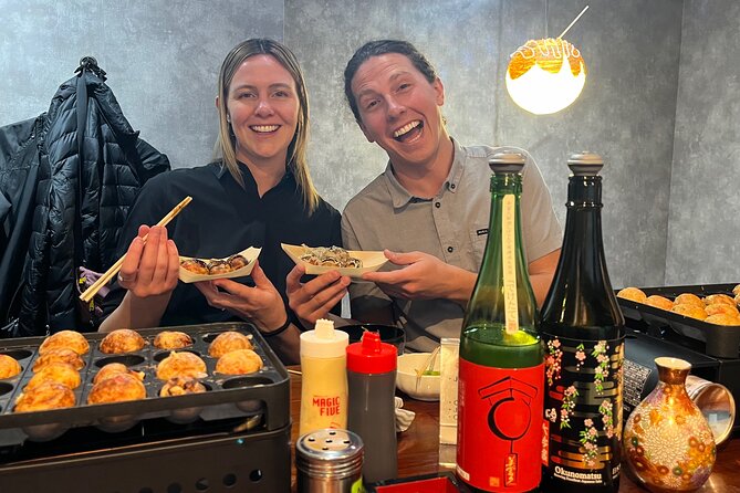 Osaka Sake Tasting & Takoyaki Cooking Experience - Key details before you book