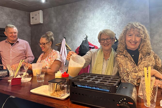 Osaka Sake Tasting & Takoyaki Cooking Experience - What the $72.67 price includes
