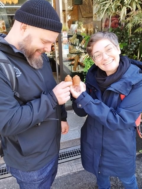 Osaka Street Food Adventure: Taste Local Flavors with Guide - Tsutenkaku Tower and the character of Shinsekai