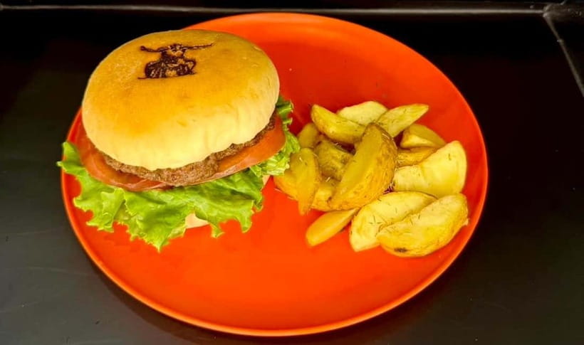 Osaka:SUMO BEATS SHOWCASE: Taiko Drum and Wagyu burger! - What kind of sumo experience is this?