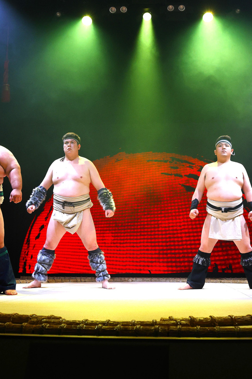 Osaka: Sumo Stage Show with Bento or Snack + Fight & Photo - Arriving at Namba Parks on the Eighth Floor
