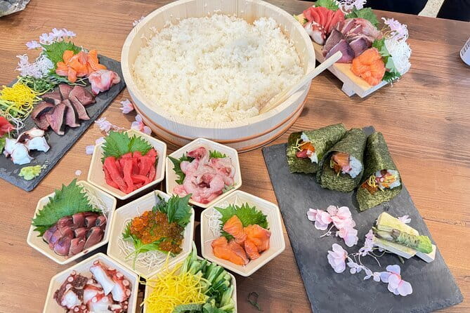 Osaka Sushi Cooking Class "Learn here and make it at home" - The 30-minute start near Shinsaibashi