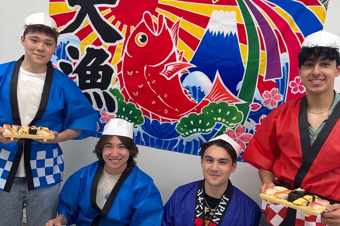 Osaka Sushimaking Experience - Making sushi in Shin-Imamiya