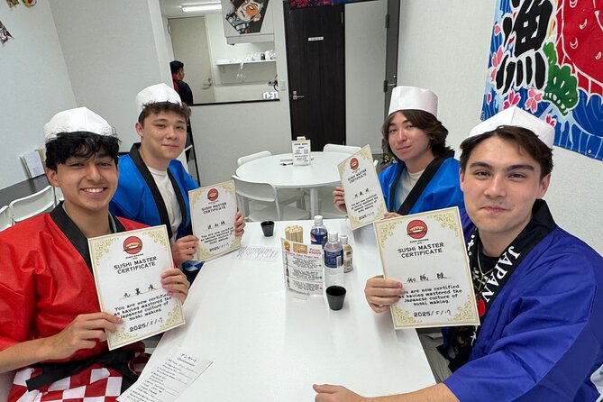 Osaka Sushimaking Experience - From rice preparation to finished sushi