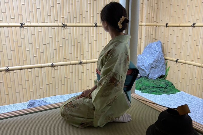 Osaka: Tea Ceremony, Calligraphy, and Kimono Experience - Matcha, sweets, and the tea ceremony