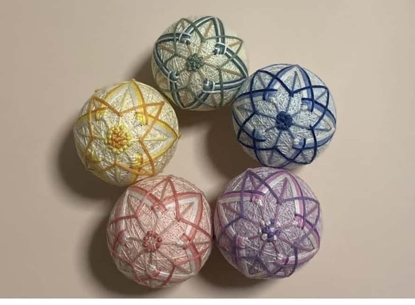 Osaka: Temari Embroidery Workshop - Starting at Free Space C-Flat in Shinsaibashi