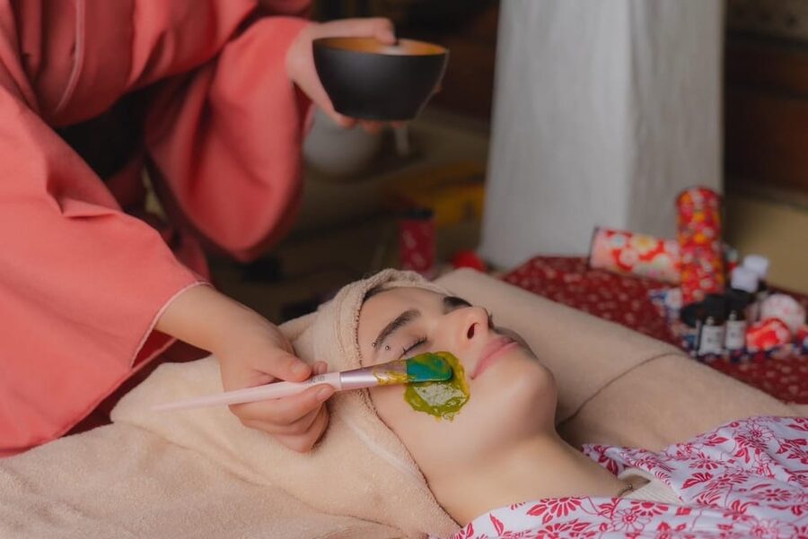 Osaka Temple Head Spa &Matcha Facial – Refresh & Glow〈90min〉 - Yukata photos that make a useful souvenir
