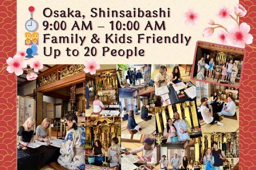 Osaka: Temple Tour and Traditional Calligraphy Lesson - Why this temple stop feels different from a standard Osaka activity