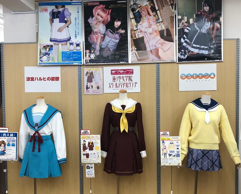 Osaka Tour OTAKU DenDenTown,Maid cafe,Shopping,Photo Booth - Choosing between a Maid Cafe and Cosplay Cafe