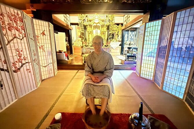 Osaka:Zen Tea Ceremony and Foot Bath Experience<45min> - Should you book the temple tea and foot bath?