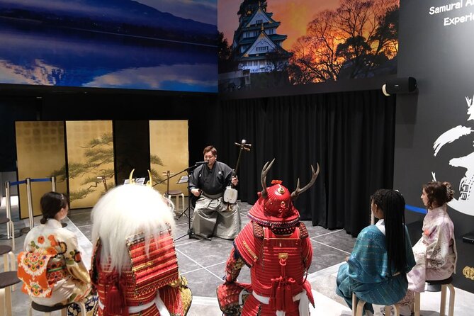 Premium Kimono Dressing, Tea Ceremony, Calligraphy, Samurai show - Who will enjoy this experience most