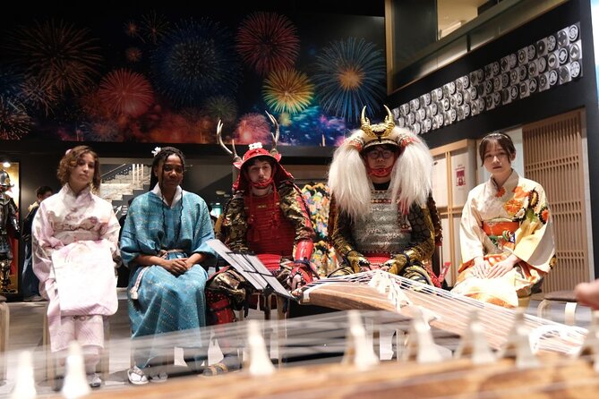 Premium Kimono Dressing, Tea Ceremony, Calligraphy, Samurai show - Timing, transport, and practical planning
