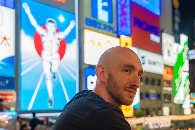 Private Vibrant Night Photoshoot Experience in Osaka (Dotonbori) - Glico Sign and Ebisubashi Bridge
