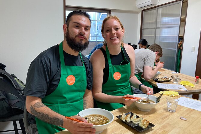 Ramen and Gyoza Cooking Class in Osaka Dotonbori - Building a ramen broth with Japanese ingredients