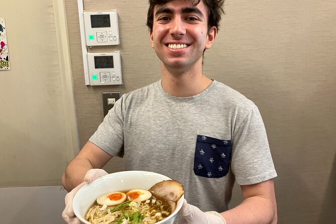 Ramen Craftsman Experience in Osaka - Meeting Chef Shu at Menya SHU
