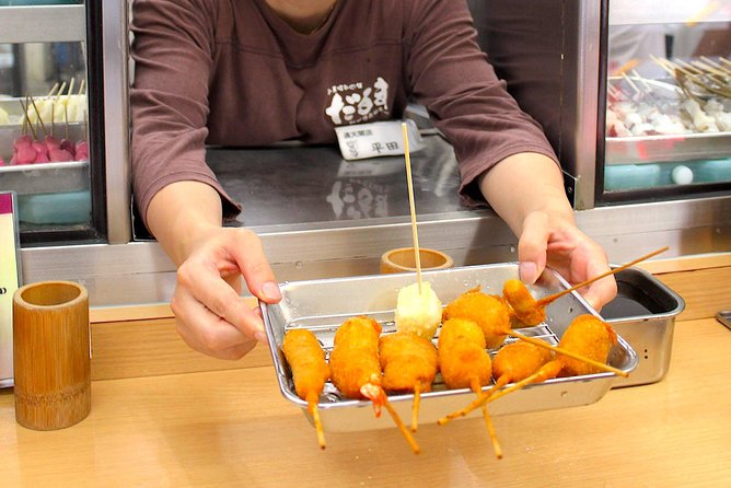 Retro Osaka Street Food Tour: Shinsekai - What the guides add to the meal