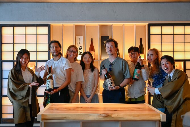 Sake "Omakase" in Osaka : Guided Tasting by a Active Sake brewer - Conversation, culture, and the pace of the session