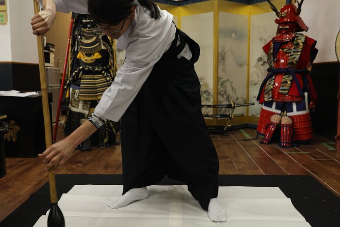 Samurai Calligraphy:Final brushstrokes of a lifetime before a War - What the $64.38 price buys you