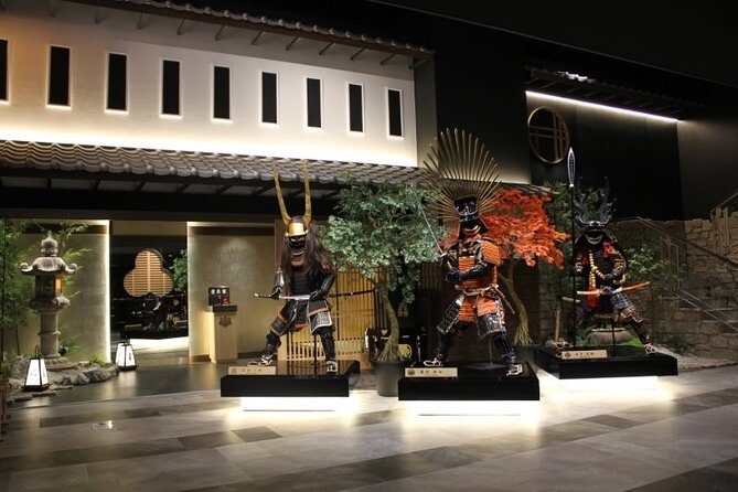 Samurai dress-up and shows, plus Tea Ceremony & Calligraphy - Samurai armor turns a cultural lesson into a show