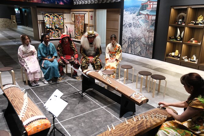 Samurai dress-up and shows, plus Tea Ceremony & Calligraphy - The Shinsaibashi location makes this easy to add