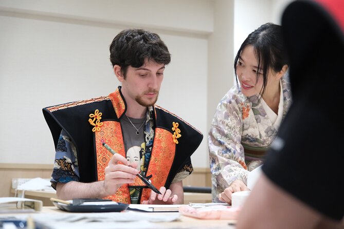 Samurai dress-up and shows, plus Tea Ceremony & Calligraphy - What the price includes, and what it does not
