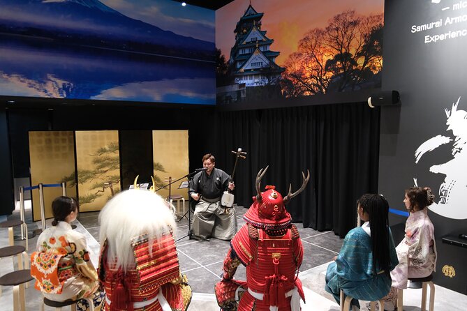 Samurai dress-up and shows, plus Tea Ceremony & Calligraphy - Who will get the most from this experience