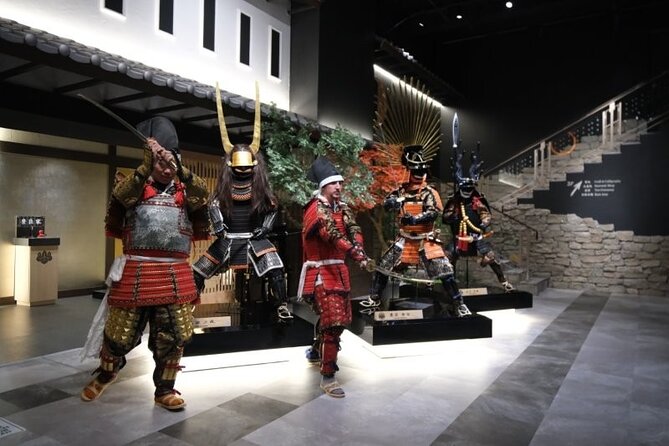 Samurai dress-up and shows, plus Tea Ceremony & Calligraphy - Tea ceremony and calligraphy slow the pace