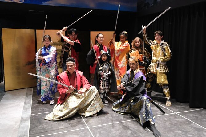 Samurai Show, Tea Ceremony, Japanese Traditional Activities - The samurai show, then your turn