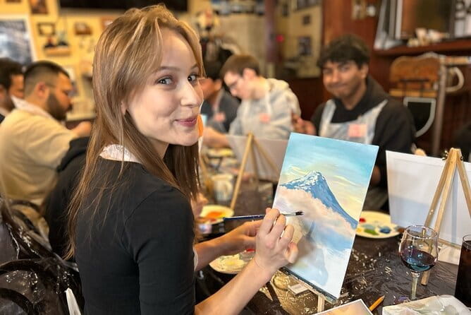 Seasonal Japanese Culture Osaka Paint and Wine Experience - Key points to know before booking