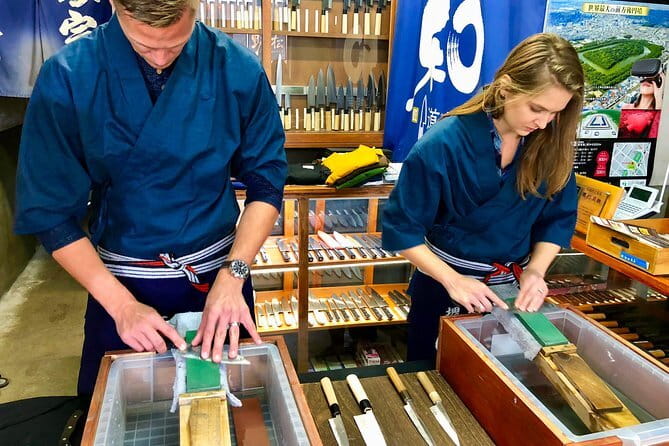 Sharpen Japanese Knives in Osaka - Why Sakai is the right place to learn knife craft