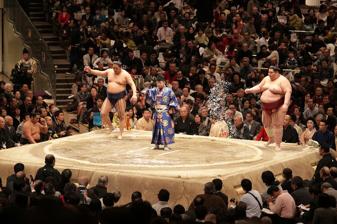 Sumo Tournament Experience in Osaka - Meeting near EDION Arena Osaka at 2:00 pm