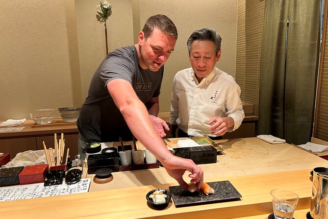 SUSHI Making Experience at Restaurant - Meeting Chef Shinichi Kono