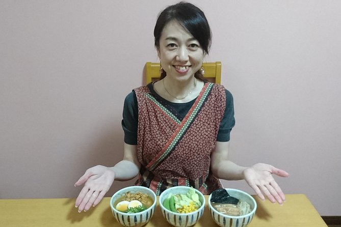 Three Types of Ramen Cooking Class in Osaka - Soy sauce ramen with cabbage, greens, and corn
