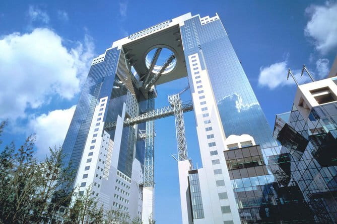 Umeda Sky Building KUCHU-TEIEN OBSERVATORY - Key points about the Kuchu-Teien visit